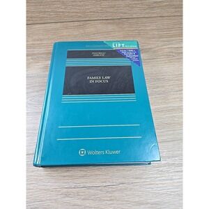 Family Law in Focus - (Code Not Used)- ISBN: 978-1-4548-6804-0 Excellent cond